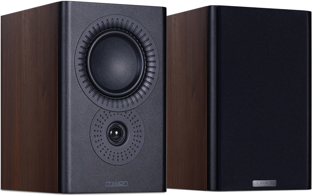 Mission LX-2 MkII Bookshelf Speakers (Pair) Walnut Pearl