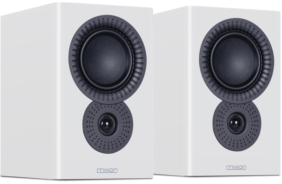 Mission LX-3 MkII Bookshelf Speakers (Pair) white