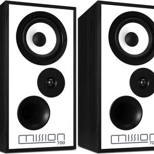 Mission 700 Bookshelf Speakers (Pair) black