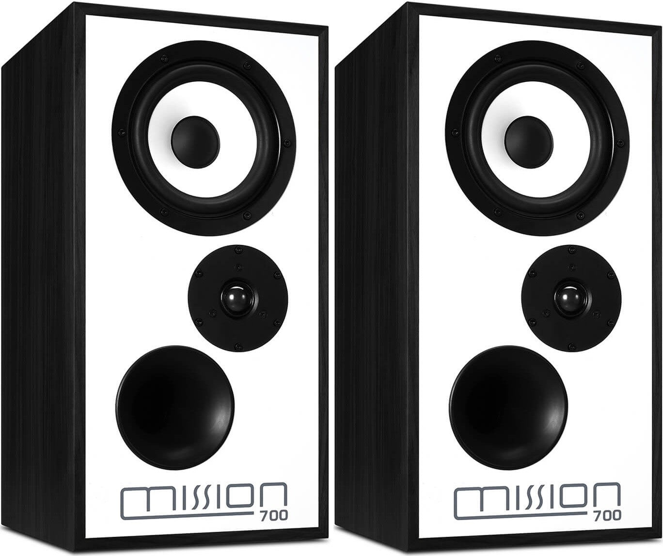 Mission 700 Bookshelf Speakers (Pair) black