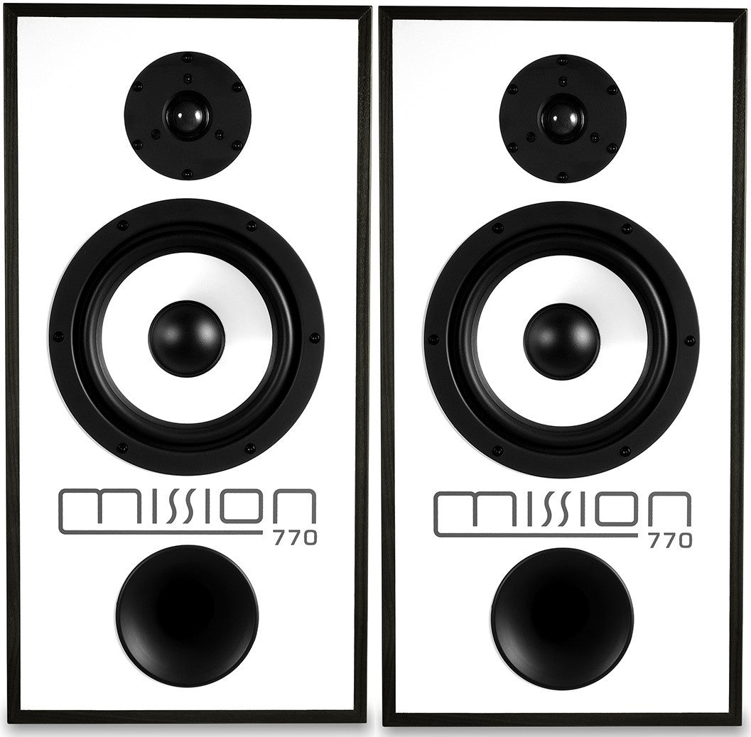 Mission 770 Bookshelf Speakers (Pair) black