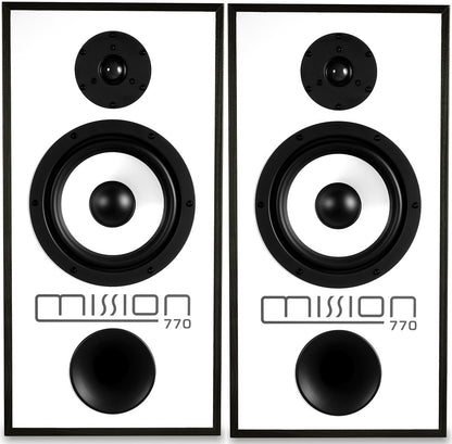 Mission 770 Bookshelf Speakers (Pair) black