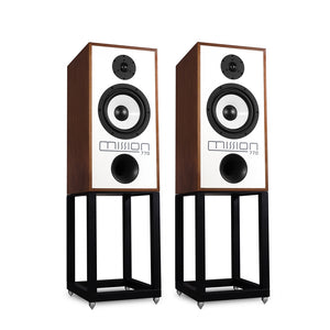 Mission 770 Bookshelf Speakers (Pair) with stands 
