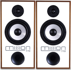 Mission 770 Bookshelf Speakers (Pair)walnut