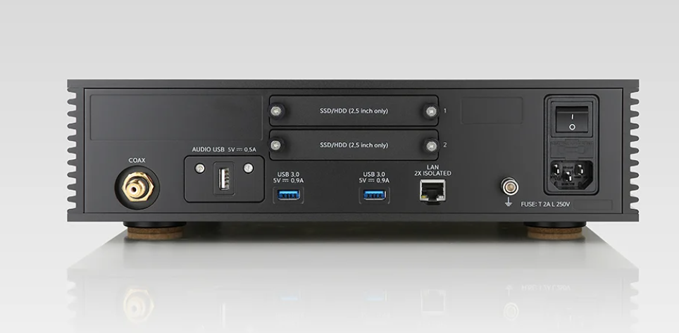 Aurender N200 Music Server-black-back
