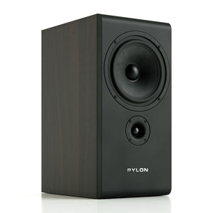 Pylon Audio Opal Monitor Bookshelf Speakers-front-wenge