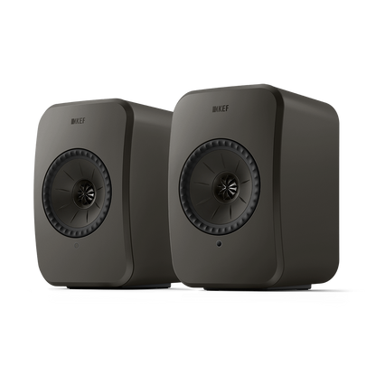 KEF LSX II LT Wireless HiFi Speakers - Graphite Grey