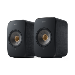 KEF LSX II - Wireless HiFi System -carbon black
