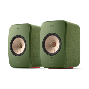 KEF LSX II - Wireless HiFi System - olive green