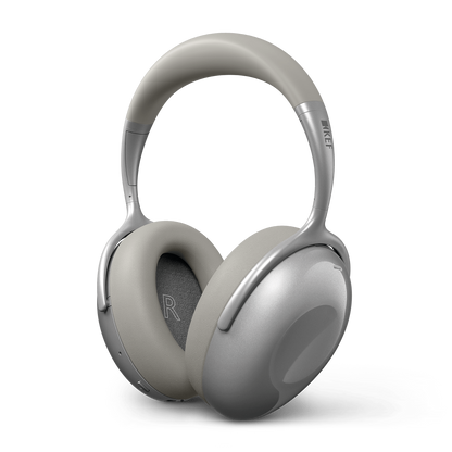 KEF Mu7 Over-ear Wireless Headphones - silver grey