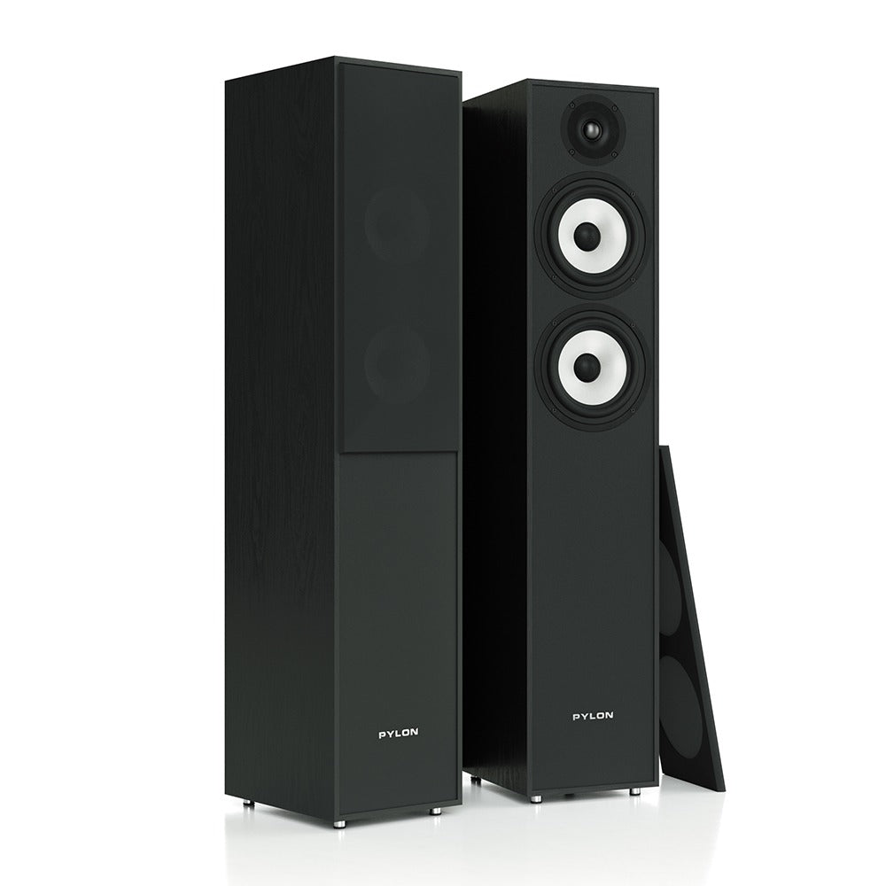 Pylon Audio Pearl 25 Floorstanding Speakers-black