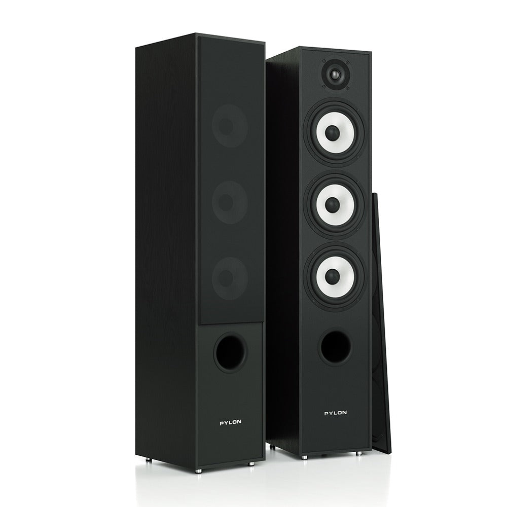 Pylon Audio Pearl 27 Floorstanding Speakers-black