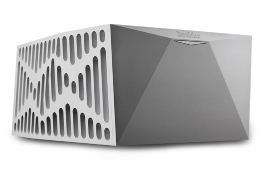 Boulder 3060 Stereo Power Amplifier-front-side-silver