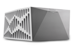 Boulder 3060 Stereo Power Amplifier-front-side-silver