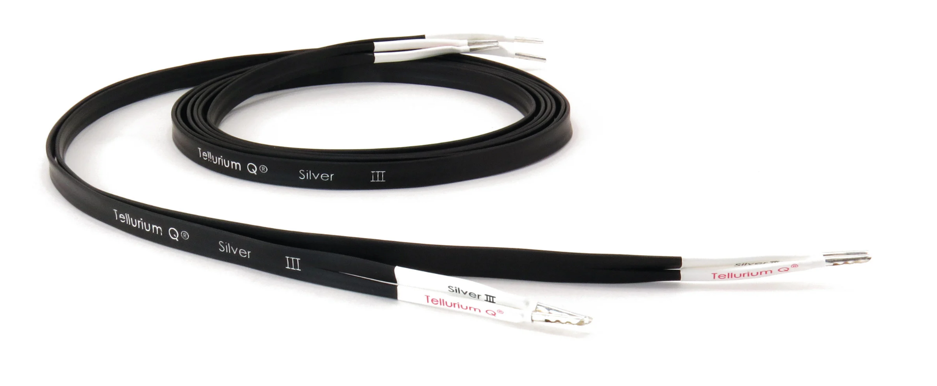 Tellurium Q Silver III Speaker Cable-black