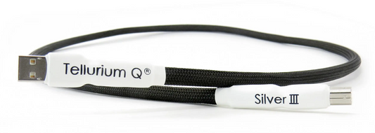 Tellurium Q Silver III USB Cable-black