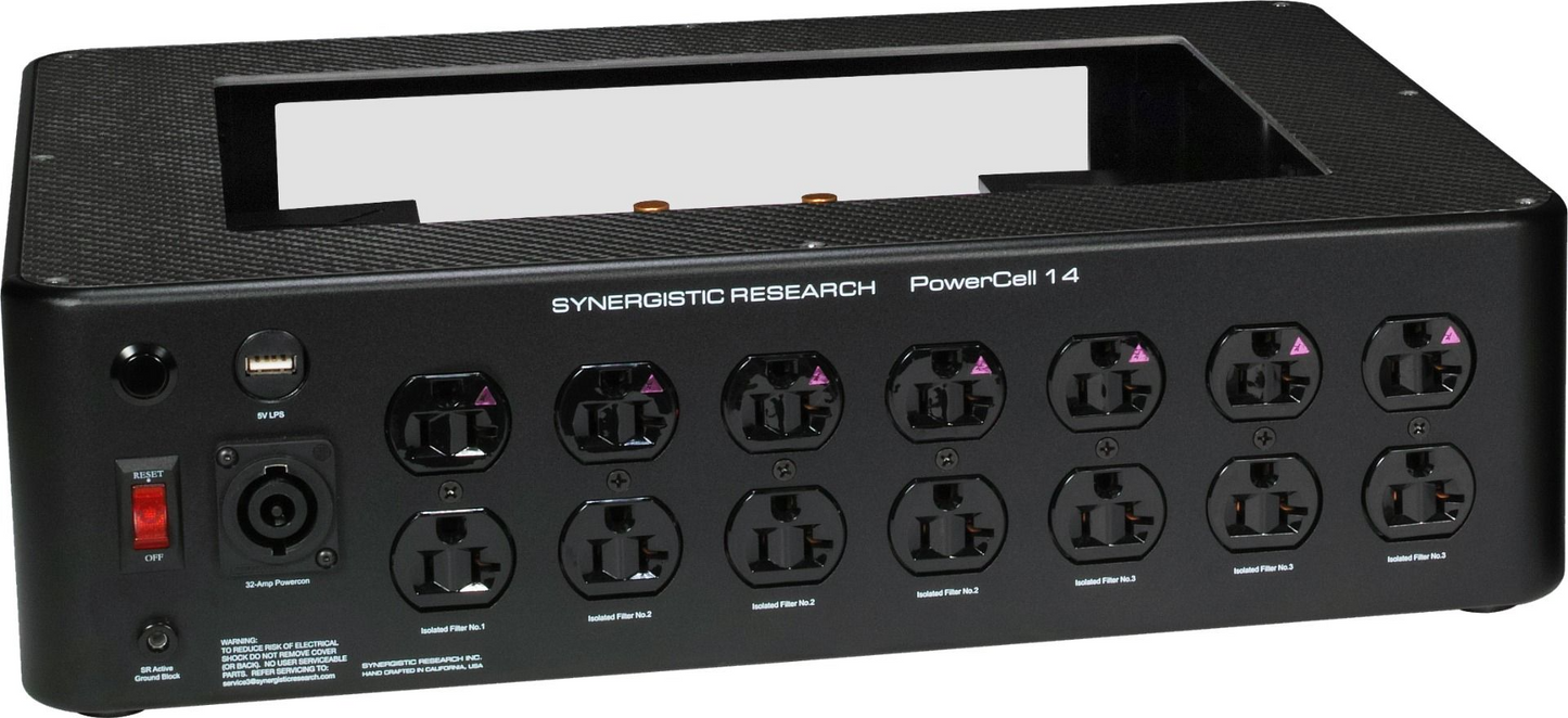 Synergistic Research PowerCell 14 Power Conditioner-rear