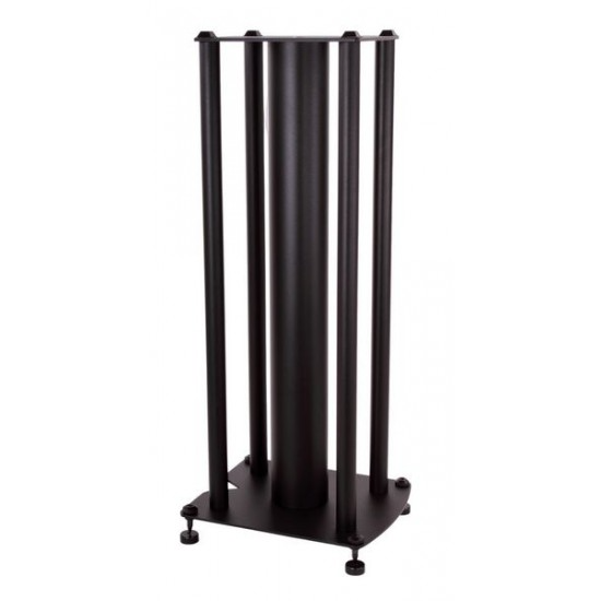 Custom Design KR 20 Speaker Stands-Black with Black Satellite Supports