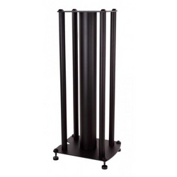 Custom Design KR 20 Speaker Stands-Black with Black Satellite Supports
