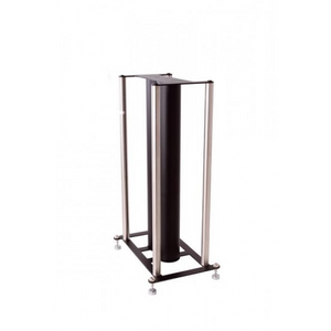 Custom Design FS 106 XL Speaker Stands -black with chrome  satellite support