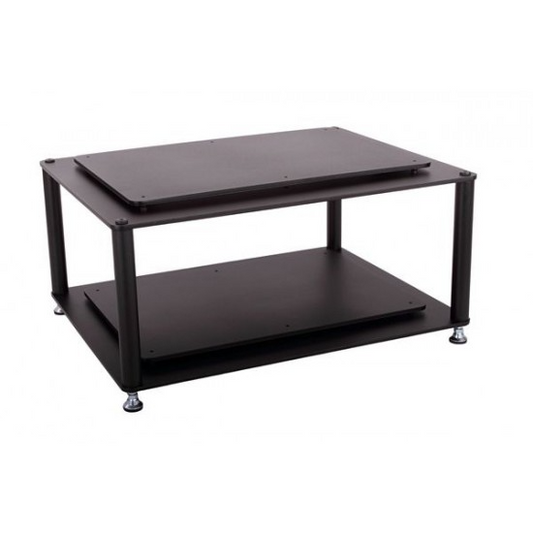 Custom Design Quadraphonic HiFi 2 Equipment Rack - black-front