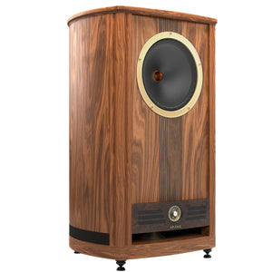 Fyne Audio Vintage Fifteen Floorstanding Speaker-walnut-side