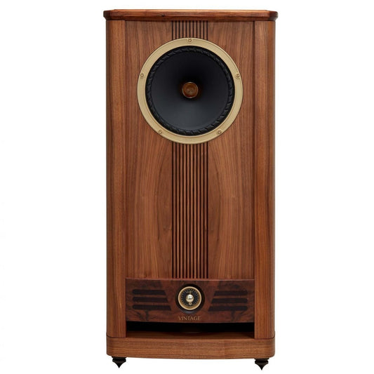 Fyne Audio Vintage Twelve Floorstanding Speaker-front-walnut