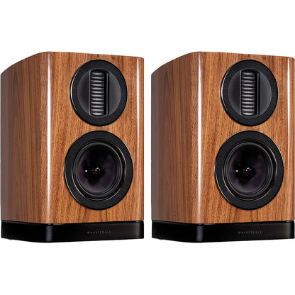 Wharfedale AURA 1 Bookshelf Speakers (Pair) walnut