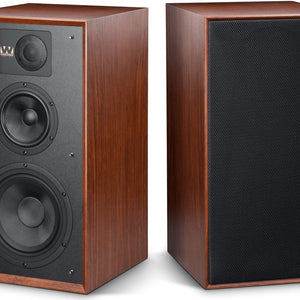 Wharfedale Linton Bookshelf Speakers (Pair) mnahogany