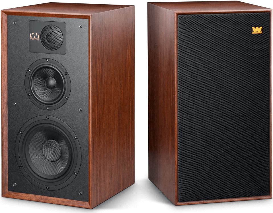 Wharfedale Linton Bookshelf Speakers (Pair) mnahogany