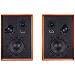 Wharfedale Super Denton Bookshelf Speakers (Pair) mahogany