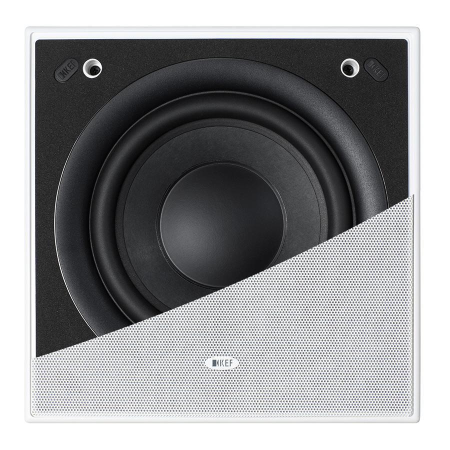 KEF Ci200QSb-THX In-Wall Subwoofer (Pair)