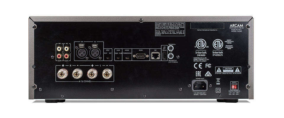 Arcam PA240 - 2 Channel Power Amp