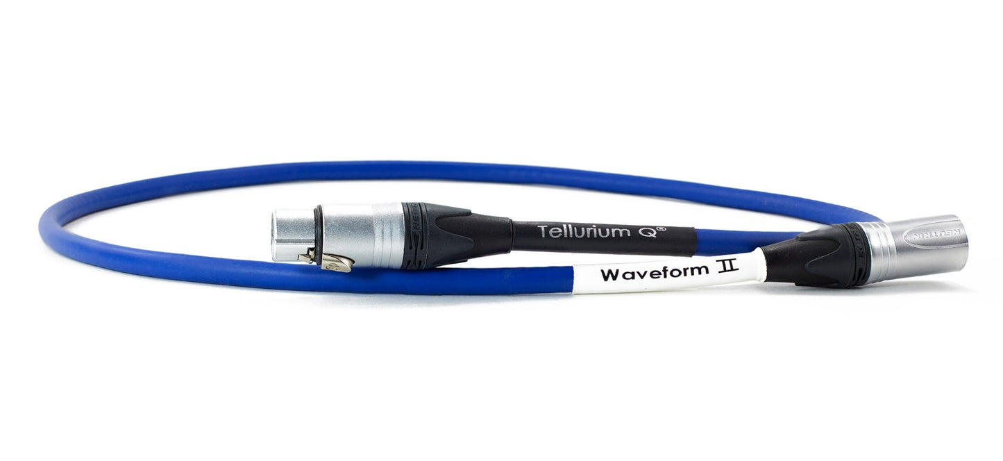 Tellurium Q Blue II DIGITAL WAVEFORM II™ XLR CABLE
