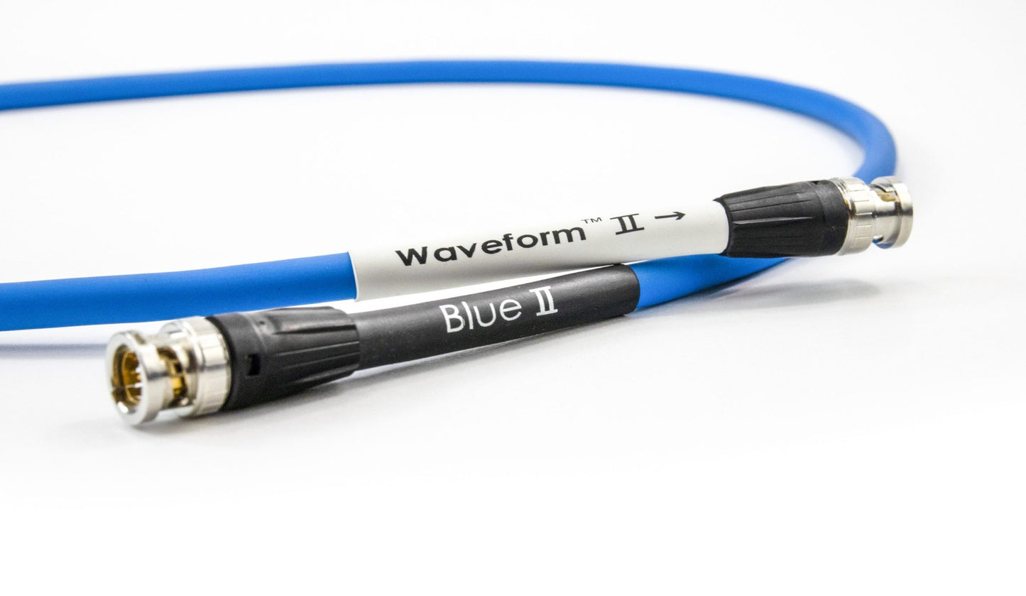 Tellurium Q BLUE II WAVEFORM II™ DIGITAL RCA/BNC CABLE
