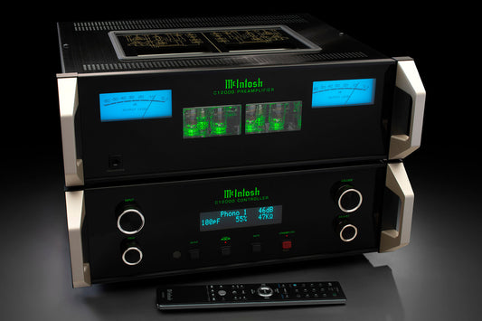 McIntosh C12000 Solid State and Vacuum Tube Preamplifier
