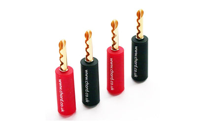 Chord Banana Plug Kit - 4 Screw Type