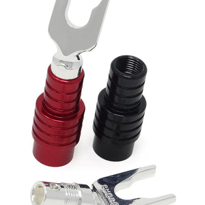 Chord ChordOhmic Silver 4mm Banana plug/Spade connector