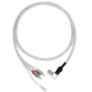 Pro-Ject  Connect it E Phono 5P-white- (Right Angle) / RCA 1.23m