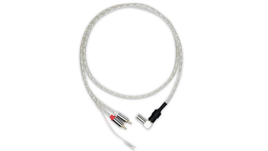 Pro-Ject  Connect it E Phono 5P-white- (Right Angle) / RCA 1.23m