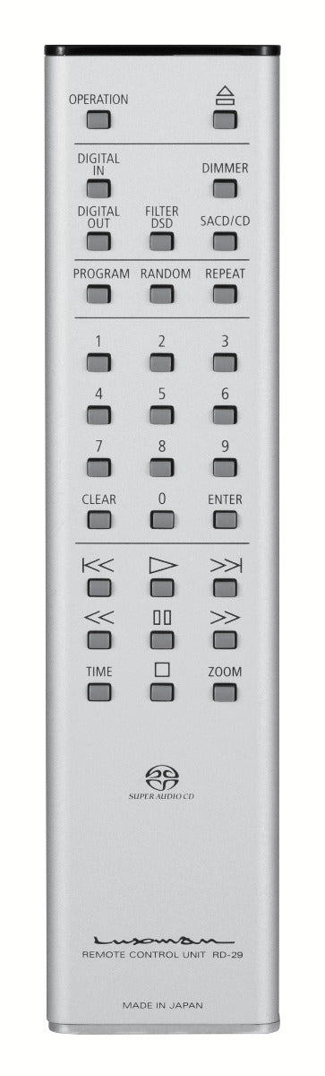 Luxman D-10X remote
