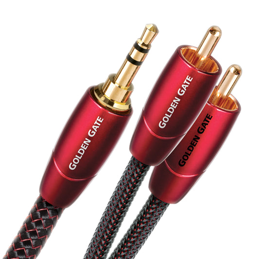 Audioquest Golden Gate 3.5mm to RCA Analog Interconnect