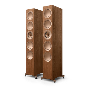 KEF R11 Meta Floostanding Speakers (Pair) - walnut