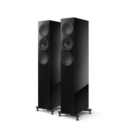 KEF R5 Meta Floostanding Speakers (Pair) - gloss black