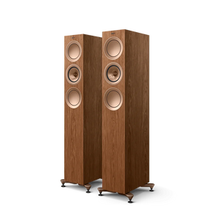 KEF R5 Meta Floostanding Speakers (Pair) walnut