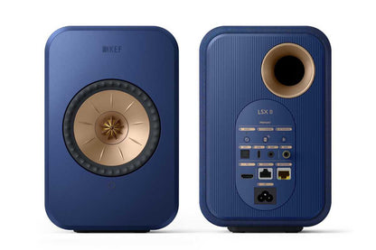 KEF LSX II - Wireless HiFi System - cobalt blue