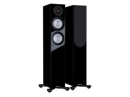 Monitor Audio Silver 200 7G Floorstanding Speakers (Pair) black