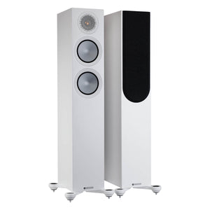 Monitor Audio Silver 200 7G Floorstanding Speakers (Pair) white