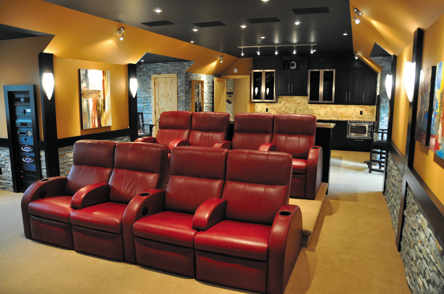 Fortress home deals theater seating