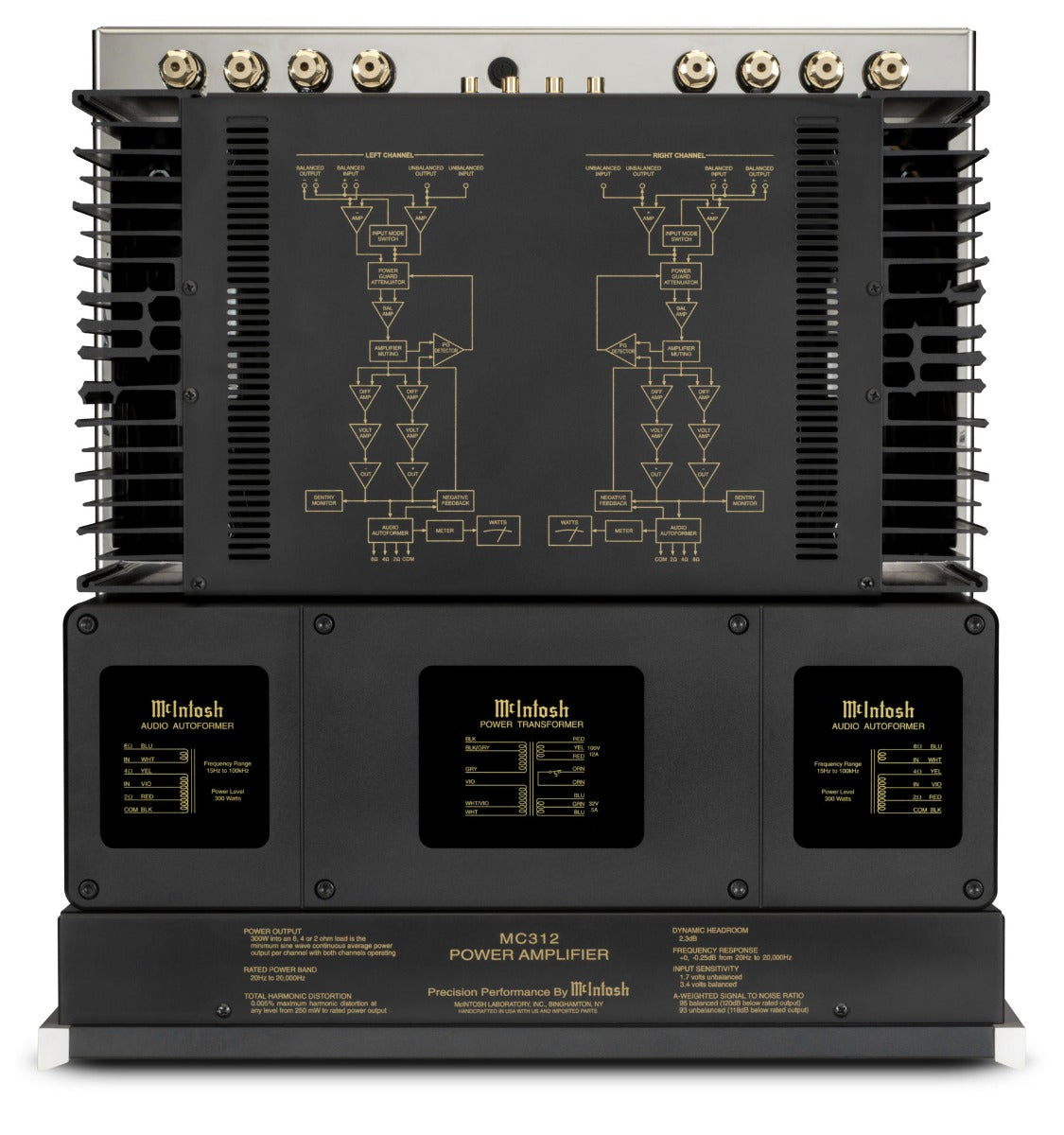 McIntosh MC312 Stereo Power Amp